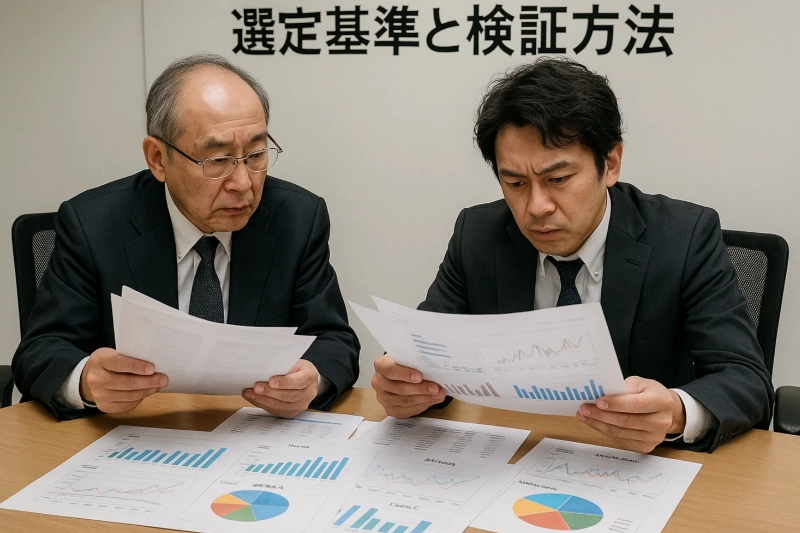 選定基準と検証方法:オンラインカジノ 出金