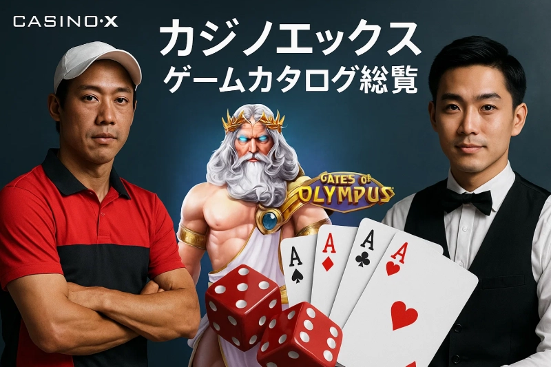 カジノエックス ゲームカタログ総覧