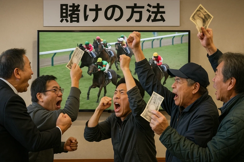 日本ではどのような競馬の賭け方ができますか？