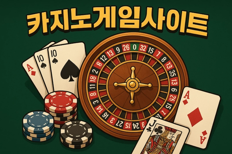 카지노 게임 종류 및 추천