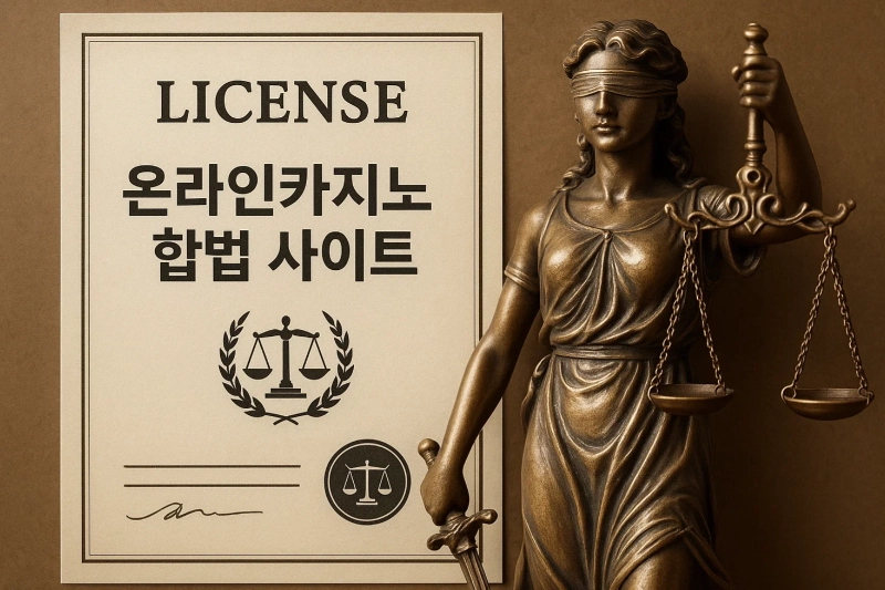 온라인 카지노 합법성 및 라이선스