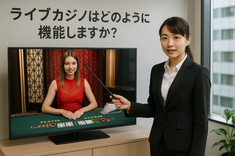 ライブカジノの仕組み――技術と運用プロセス