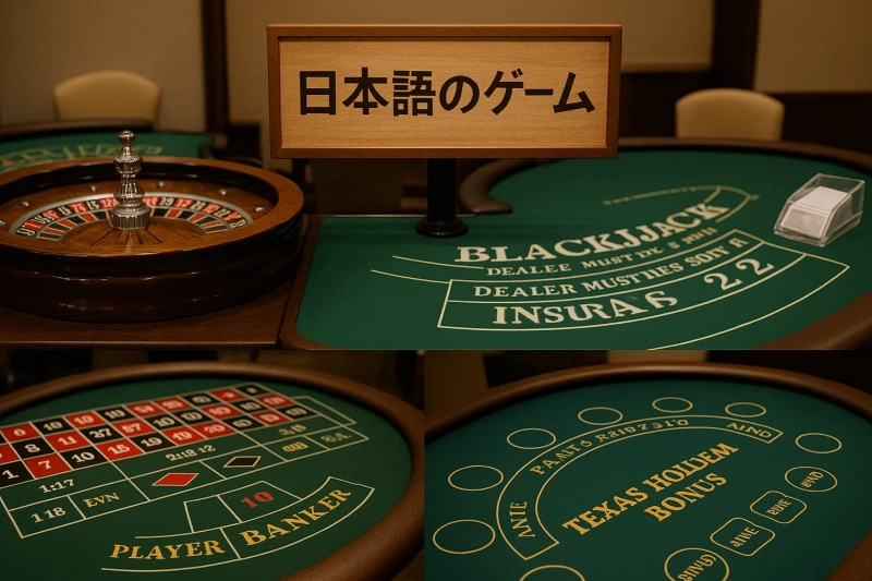 【ゲームタイプ別】ネットカジノで今すぐ把握！