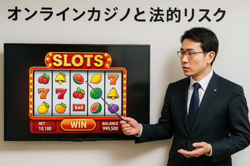 日本国内でオンラインカジノを利用したらどうなるの？（法的リスクの要点）