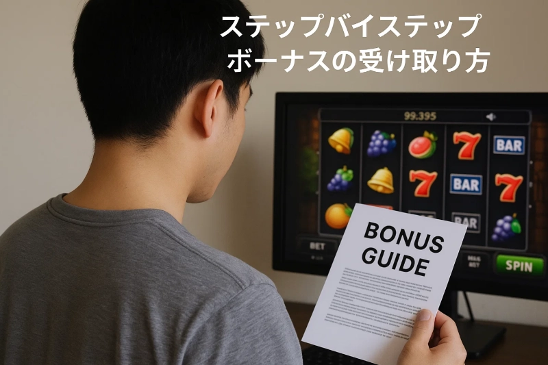 入金不要ボーナス オンラインカジノでの受け取り方：最短フローを完全整理