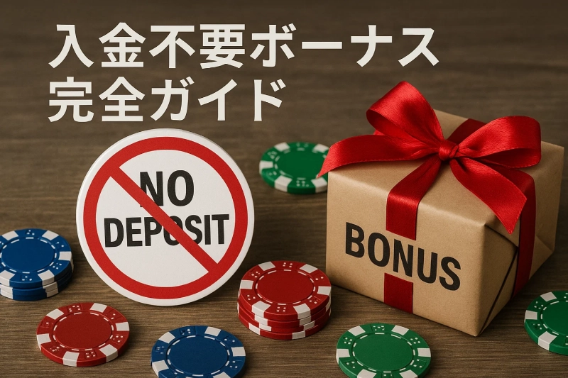 入金不要ボーナス完全ガイド：仕組みと最新おすすめオンラインカジノ