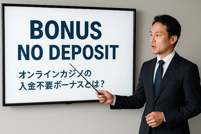 オンラインカジノの入金不要ボーナスとは？— 新規カジノ 入金不要ボーナスの基本